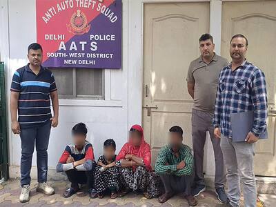 Illegal migrants arrested in Delhi (Image: X @DelhiPolice)