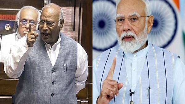 Mallikarjun Kharge and PM Modi (File Photo: ANI)