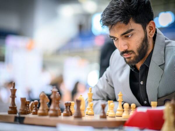 D Gukesh. (Photo- @FIDE_chess X)