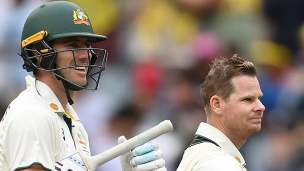 Steve Smith and Pat Cummins (Photo  ICC website)