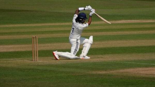 KL Rahul. (Photo  @BCCI X)