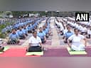 Ahead of International Yoga Day, 1,000 NCC cadets perform yoga in Ahmedabad