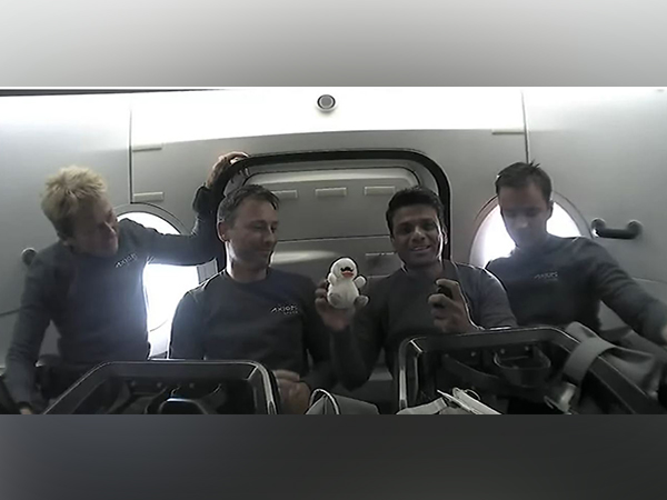 Group Captain Shubhanshu Shukla shares his first in-flight experience aboard Ax-4 (Image Source: Axiom Space) Group Captain Shubhanshu Shukla shares his first in-flight experience aboard Ax-4 (Image Source: Axiom Space)