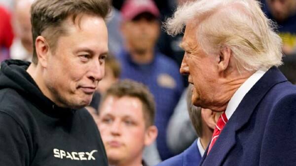 Elon Musk and US President Trump (File Photo/Source: Reuters)