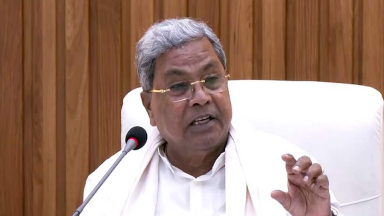 Karnataka Chief Minister Siddaramaiah (File Photo/ANI)