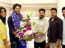 "The most gracious host," says Dulquer Salmaan as he meets Telangana CM Revanth Reddy