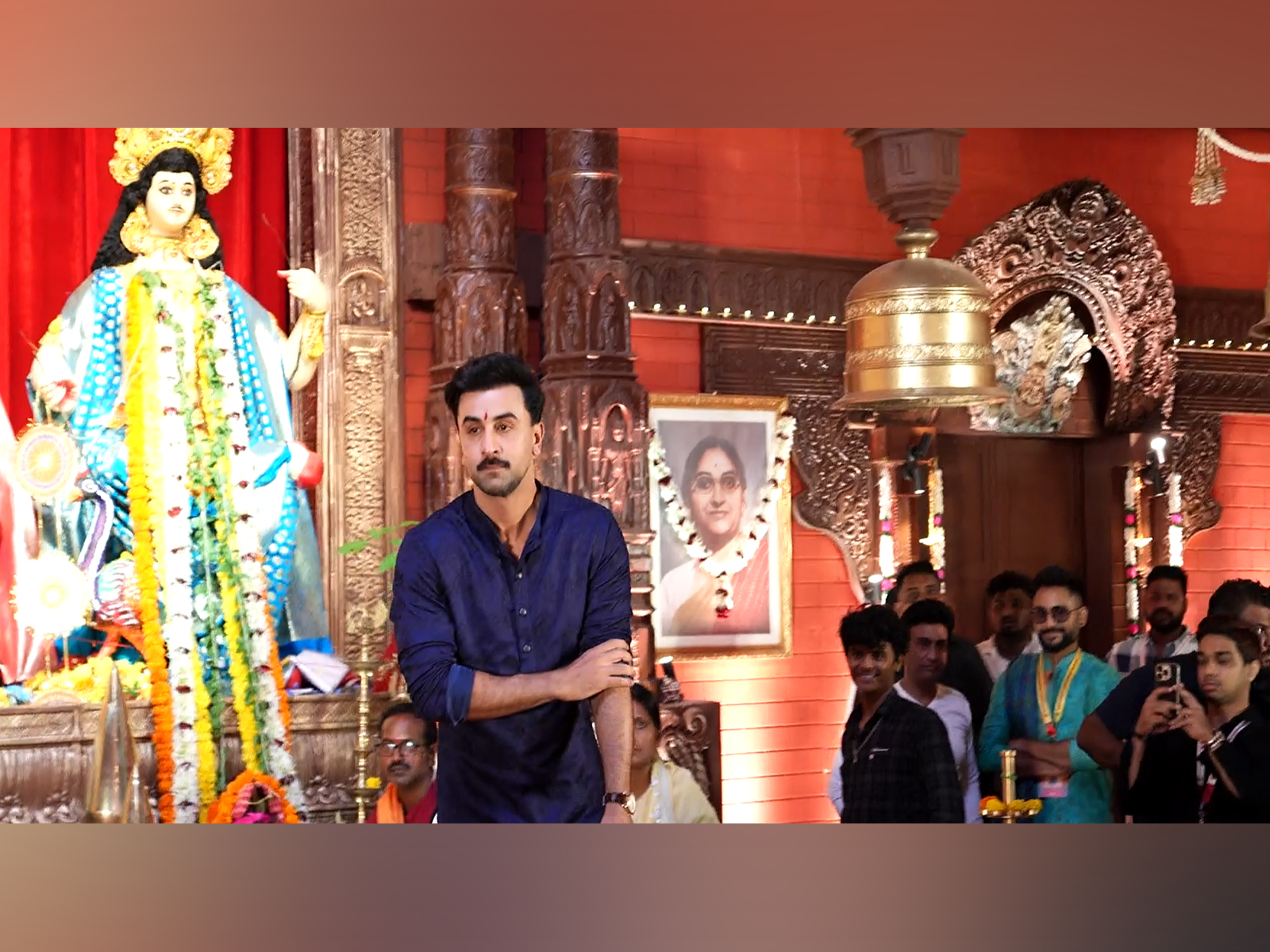 Ranbir Kapoor Visits Durga Puja Pandal, Offers Prayers and Reunites with Ayan Mukerji