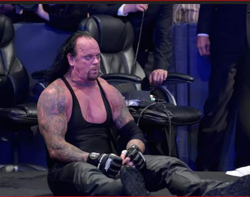 How would you like to see The Undertaker back in the ring?