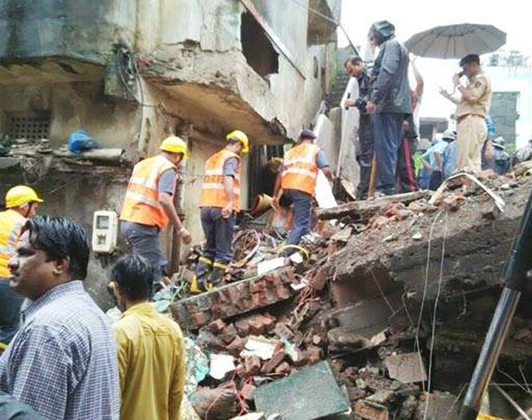 shiv sena lieader sunil sitap arrested over mumbai building collapse incident