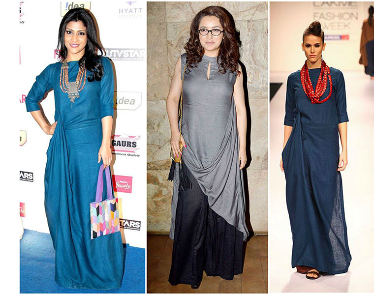 partywear kurti can make with old saree