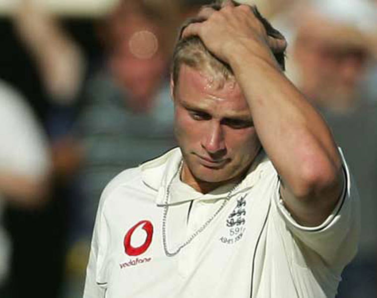 Flintoff is convinced by the controversial Flat Earth theory