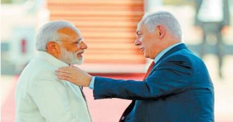 seven agreements signed between India and Isreal