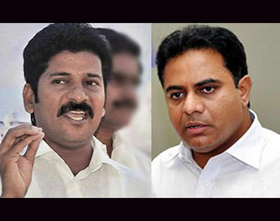 tpcc chief revanth reddy tweet to minister ktr