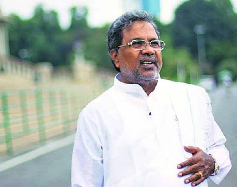 CM Siddaramaiah takes Kannada class at the school where he studied