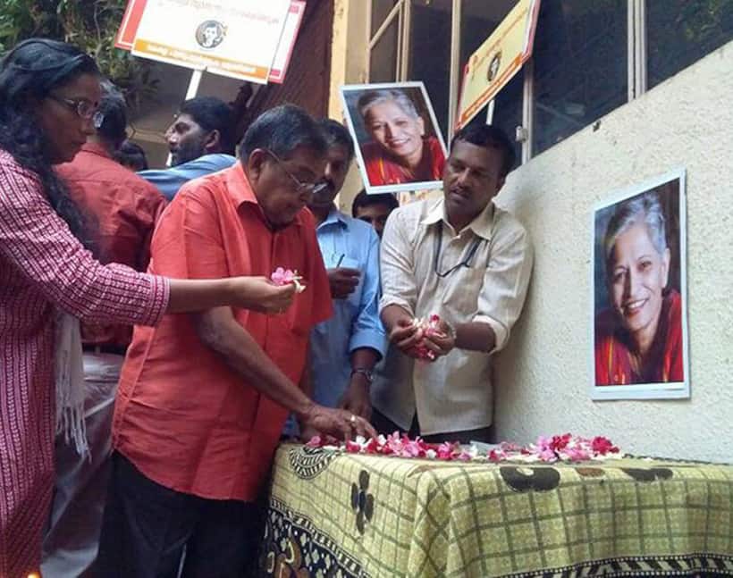 Gauri Lankesh murder: Kerala journalists take out protest march, demand justice