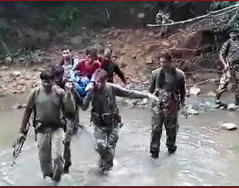 Security Men Found Her Sick By The Road Carried Her On Foot For 7 Km