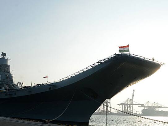 Naval officer dies fighting fire on board Aircraft Carrier INS Vikramaditya