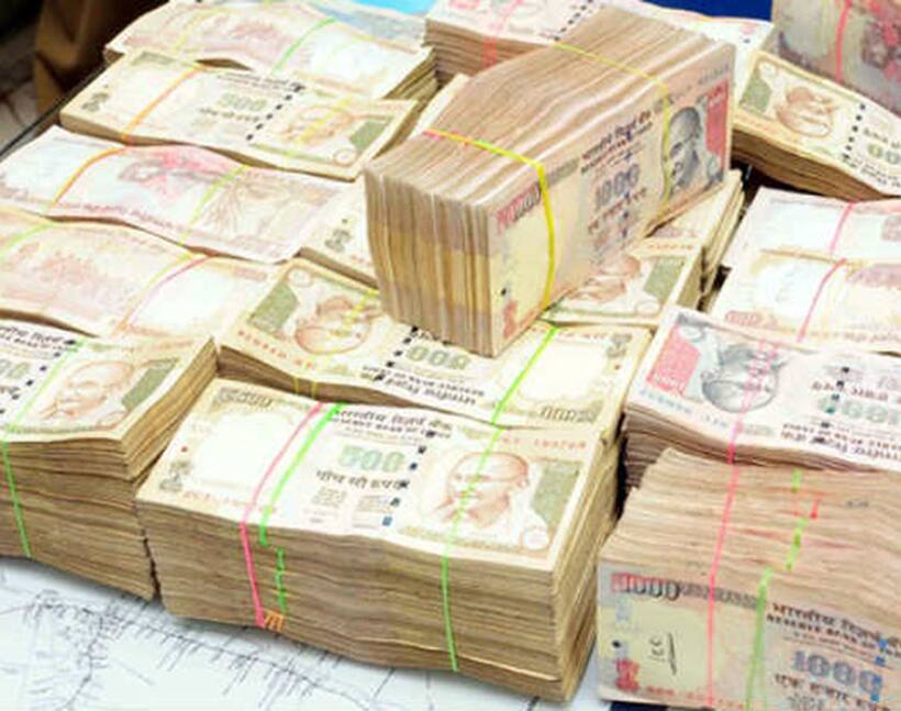 If not his, whose ₹13860 crore in cash did Mahesh Shah declare?