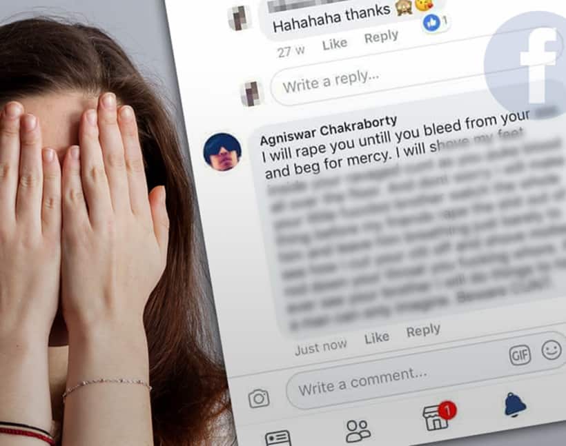 Kolkata boy's rape threat to a girl on Facebook will give you the chills