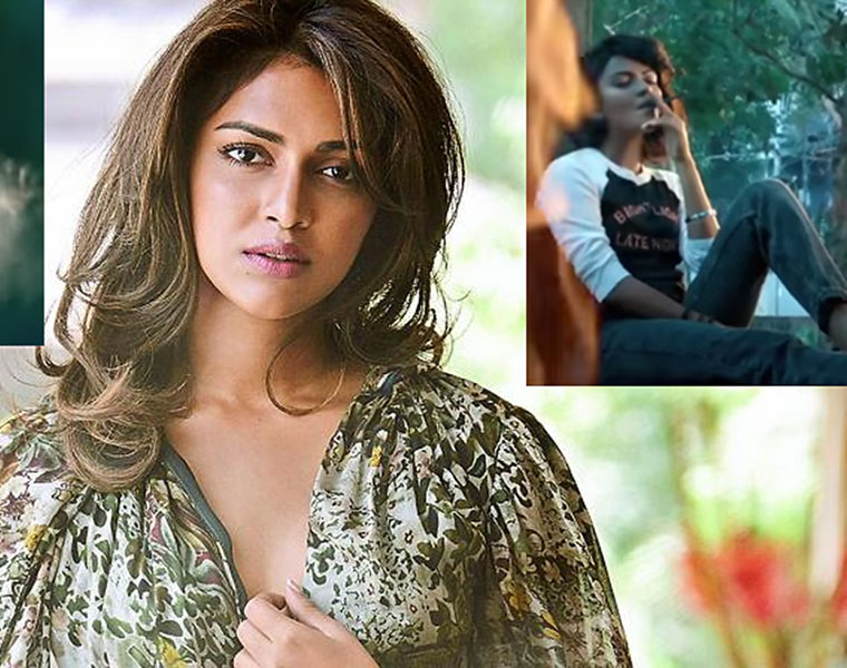 Leaked video Amala Paul caught smoked cigarette