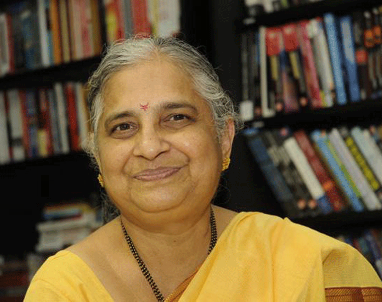 Sudha Murthy last bought a sari 20 years ago