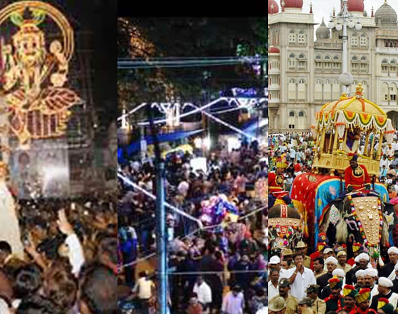 How do Dasara, Parishe or Karagas occur without molestation?