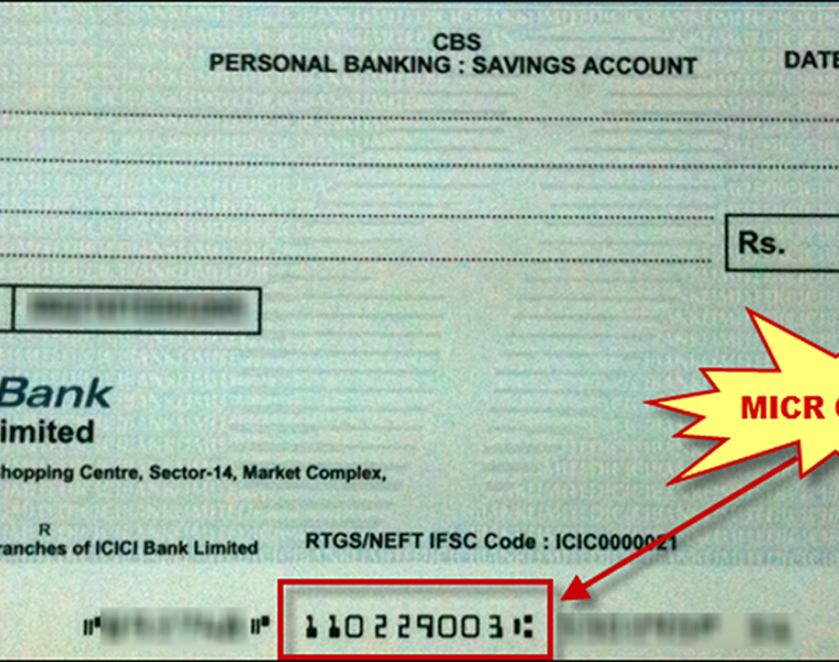 MICR Code In Cheque Book Makes The Transaction Very Safe