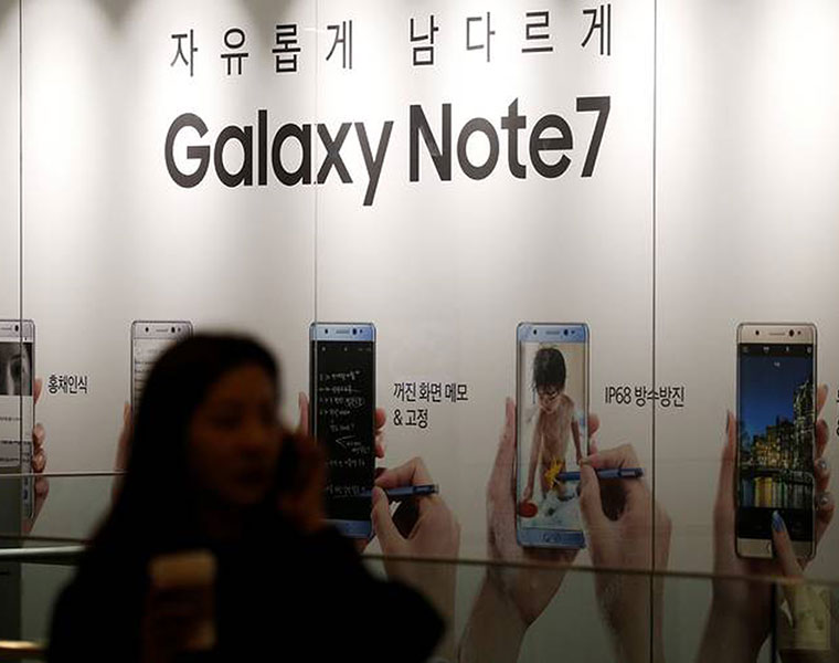 Samsung permanently stops Galaxy Note 7 production