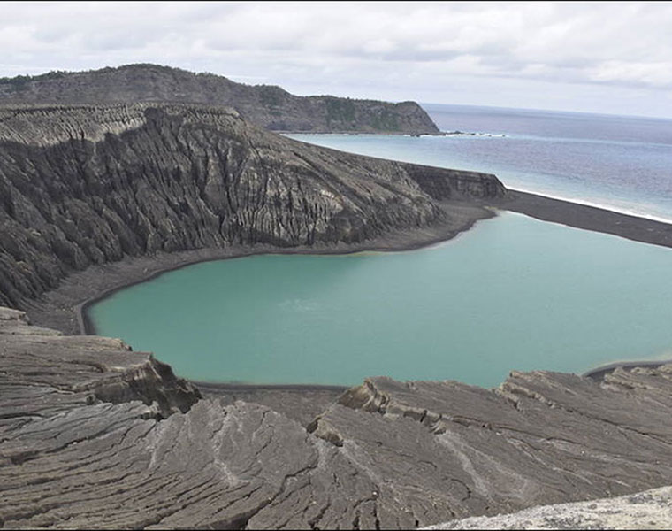 NASA shares video of island