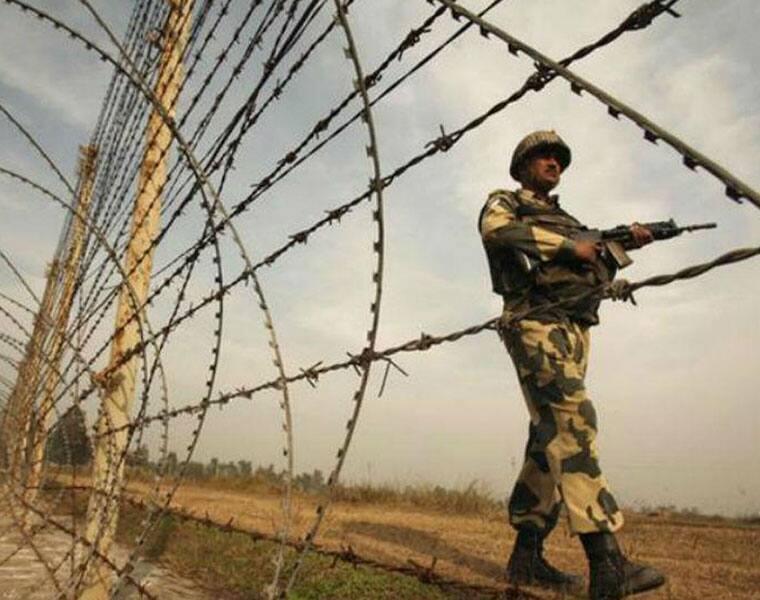 India pak border