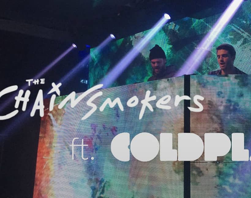 You just can't miss the new Coldplay and Chainsmokers song
