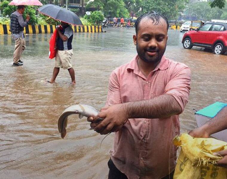 Finishing is thrill during rainy season