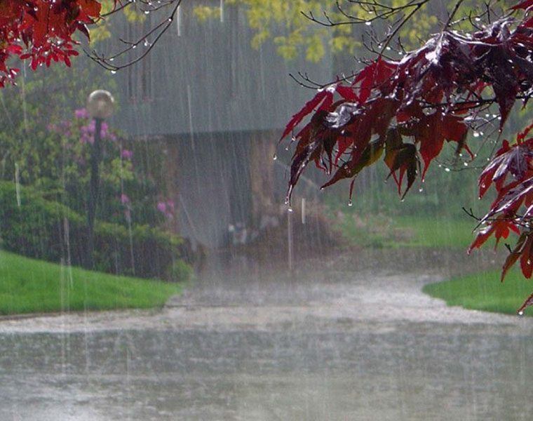 Heavy rain at bidar