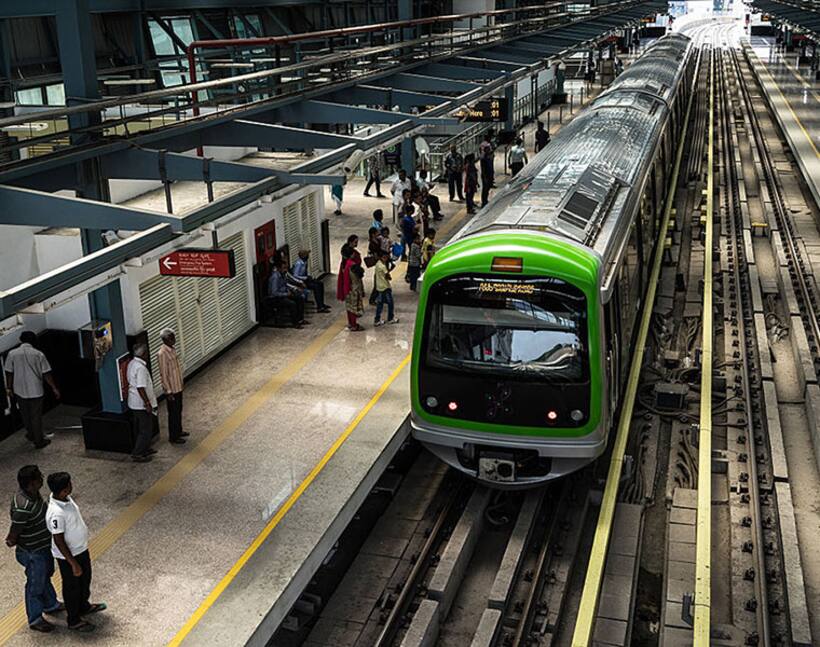 25 year old jumps from Dasarahalli Metro Station concourse; reason for plunge yet to be ascertained