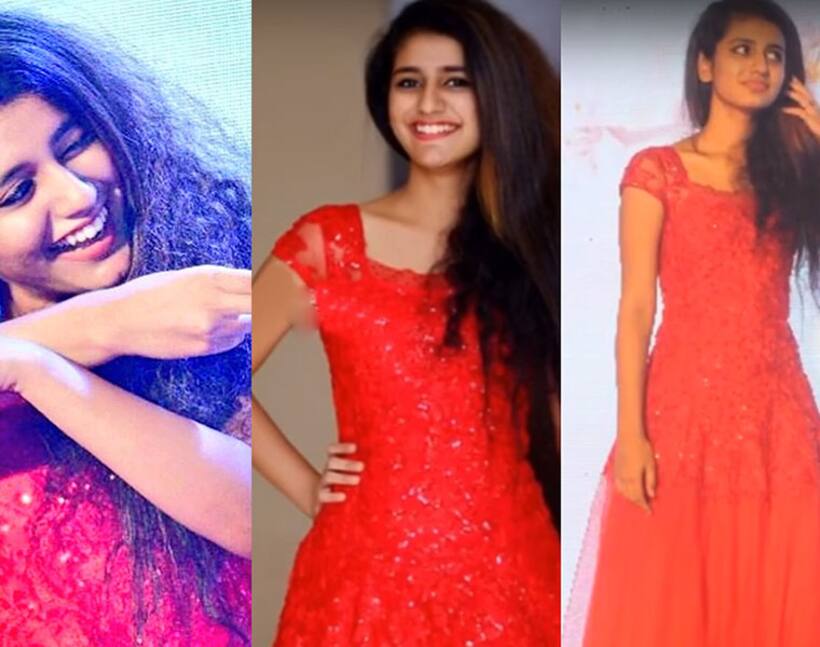 Watch Video: This is what happened when people saw internet wink sensation Priya Prakash live