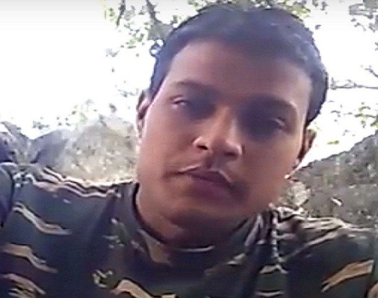 now crpf jawan cries discrimination in a video