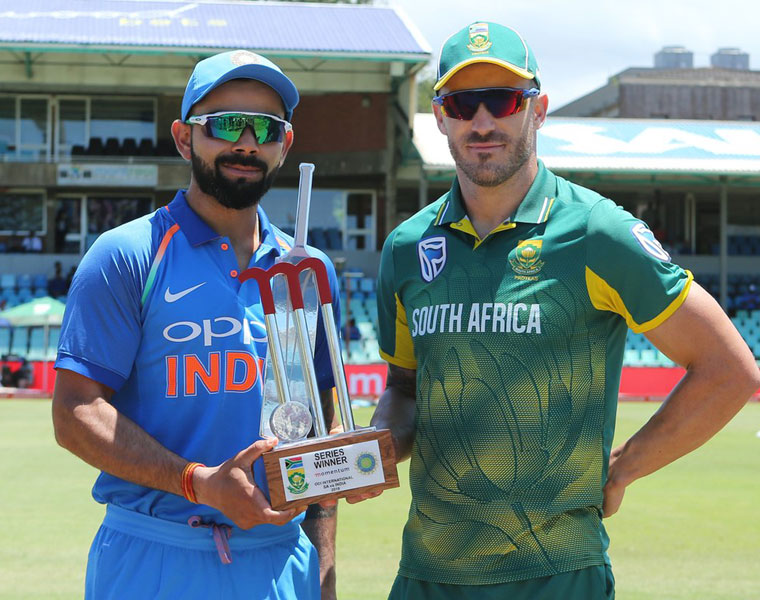 India vs south africa cricket series schedule match time and venue