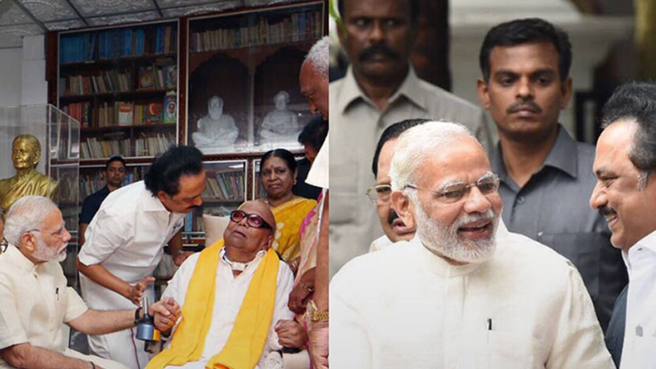 Why Modi's ‘courtesy visit’  to Karunanidhi is politically significant