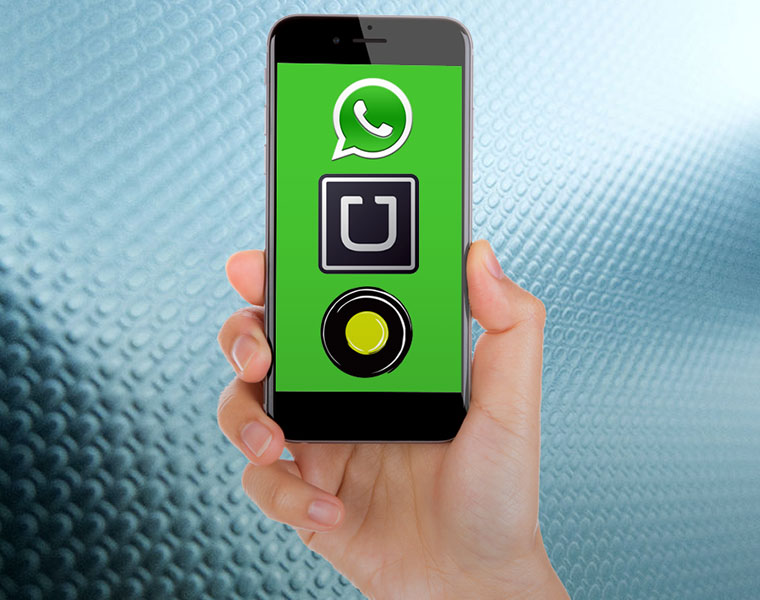 You may soon be able to book an Uber through WhatsApp