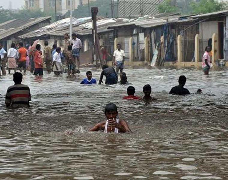 Tamilnadu people are in the fear of flood