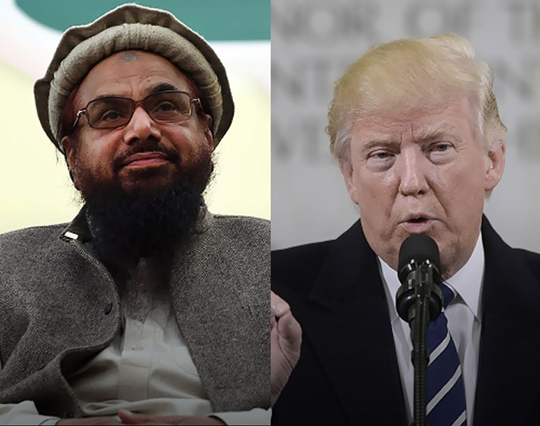 Trump pressure at work Pak arrests Hafiz Saeed