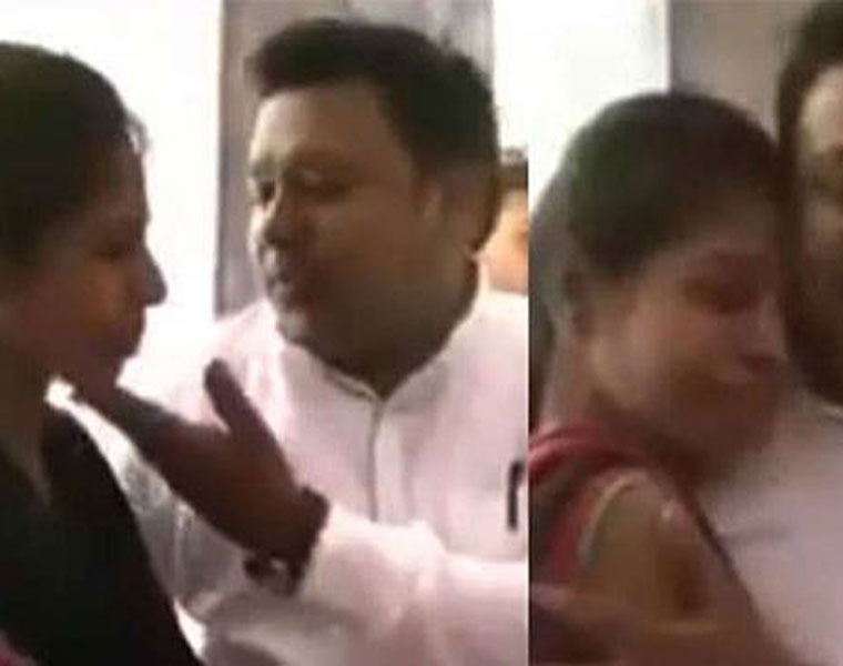 Husband Sings Romantic Ditty To Woo Angry Wife At Police Station