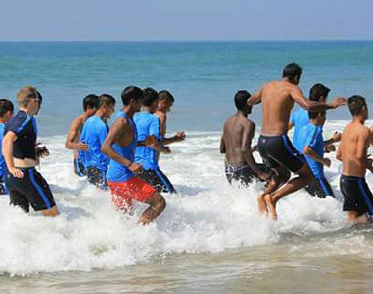 world cup celebration at kovalam