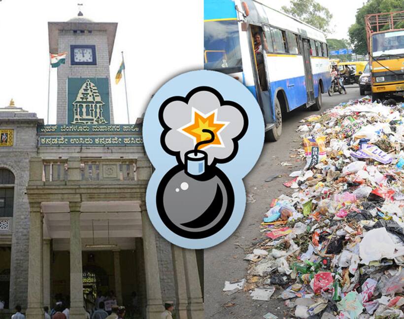 Bengaluru is sitting on garbage bomb following the protest by villagers at processing units and dump yards