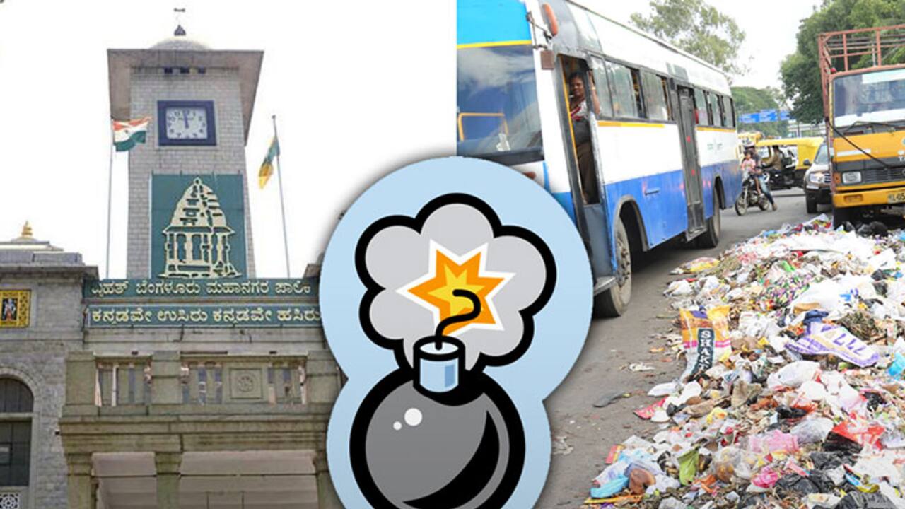 Bengaluru is sitting on garbage bomb following the protest by villagers at processing units and dump yards