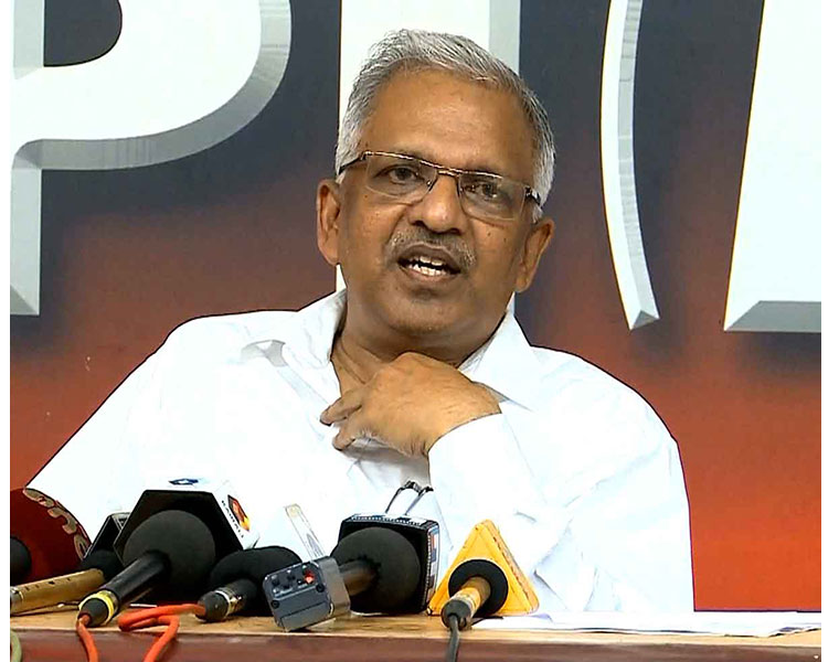 p jayarajan on km shajis disqualification