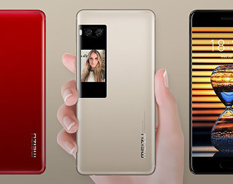 Meizu Pro 7 has two displays one at the back for perfect selfies