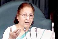 Lok Sabha Speaker Sumitra Mahajan on Rahul Gandhi hugging PM Modi: Ye kya natak chal raha hai?