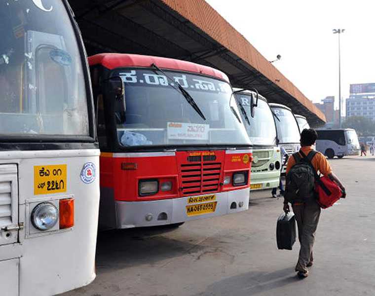 Karnataka Bus strike enters 13th Day transport services hit entire state ckm