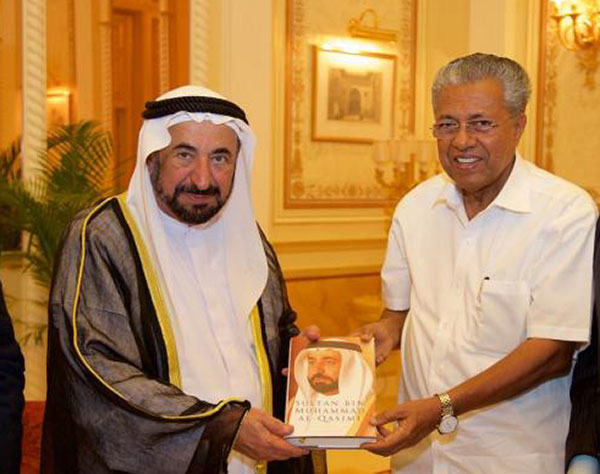 Sharjah free 149 Indian prisoners cm pinarayi sultan Al Quasimi